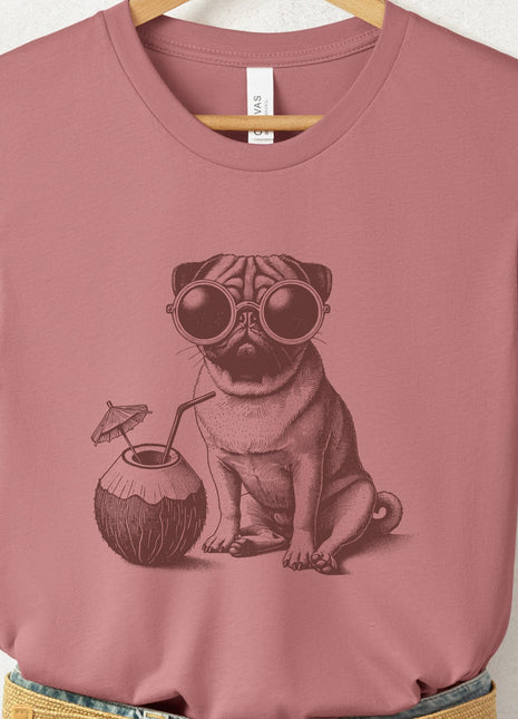 Pug Vacation T-Shirt