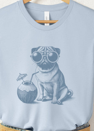 Pug Vacation T-Shirt
