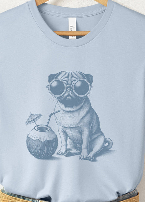 Pug Vacation T-Shirt