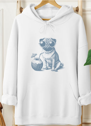 Pug Vacation Hoodie