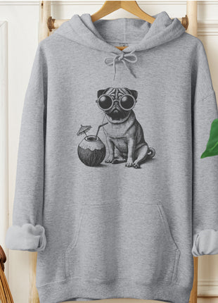 Pug Vacation Hoodie