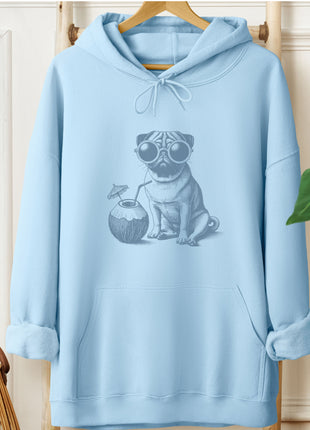 Pug Vacation Hoodie
