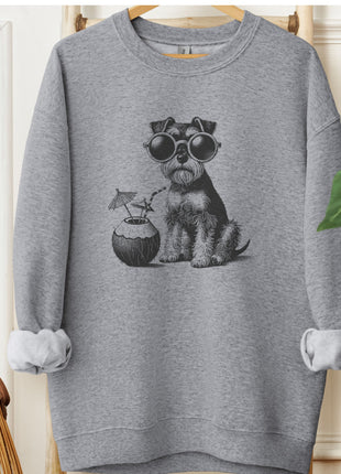 Schnauzer Vacation Sweatshirt