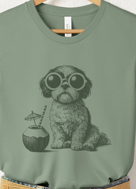 Shih Tzu Vacation T-Shirt