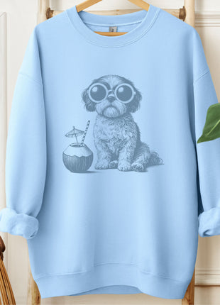 Shih Tzu Vacation Sweatshirt
