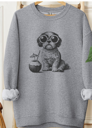 Shih Tzu Vacation Sweatshirt