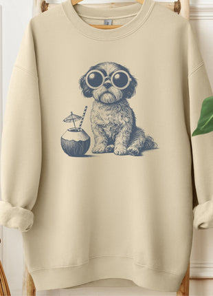 Shih Tzu Vacation Sweatshirt
