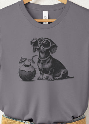 Dachshund Weenie Vacation T-Shirt