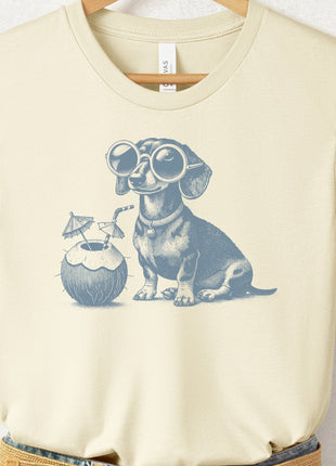 Dachshund Weenie Vacation T-Shirt
