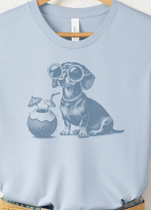 Dachshund Weenie Vacation T-Shirt