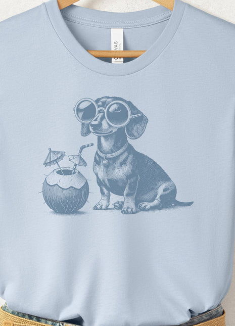 Dachshund Weenie Vacation T-Shirt