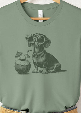 Dachshund Weenie Vacation T-Shirt