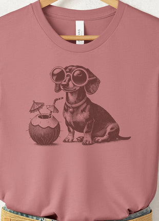 Dachshund Weenie Vacation T-Shirt