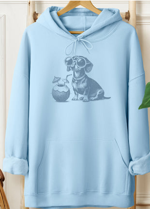 Dachshund Weenie Vacation Hoodie