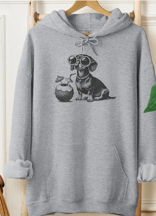 Dachshund Weenie Vacation Hoodie