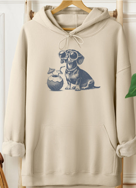 Dachshund Weenie Vacation Hoodie