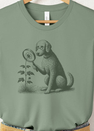 Doodle Botanist Flower T-Shirt
