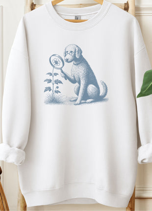 Doodle Botanist Flower Sweatshirt