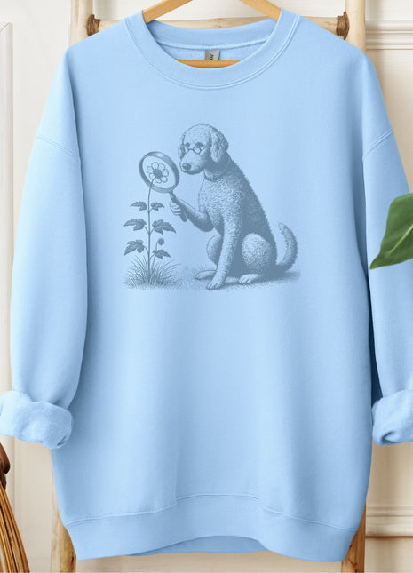 Doodle Botanist Flower Sweatshirt