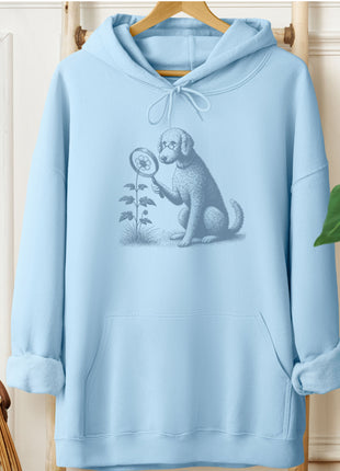 Doodle Botanist Flower Hoodie