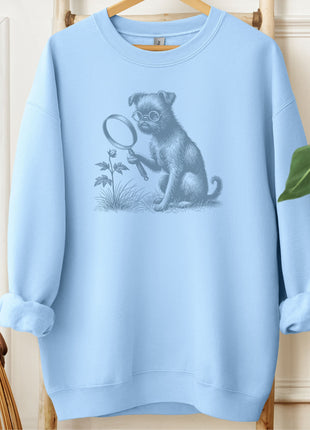 Brussels Griffon Griff Botanist Flower Sweatshirt
