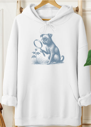 Brussels Griffon Griff Botanist Flower Hoodie
