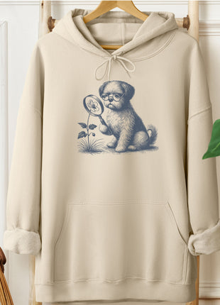 Shih Tzu Botanist Flower Hoodie