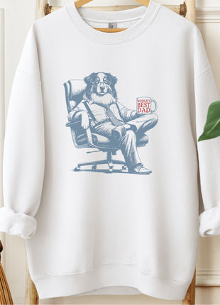Australian Shepherd Aussie World's Best Dad Mug Sweatshirt
