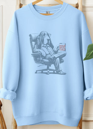 Basset Hound World's Best Dad Mug Sweatshirt