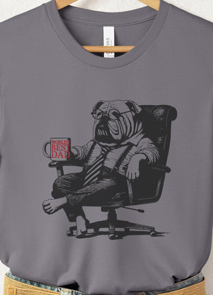 English Bulldog World's Best Dad Mug T-Shirt