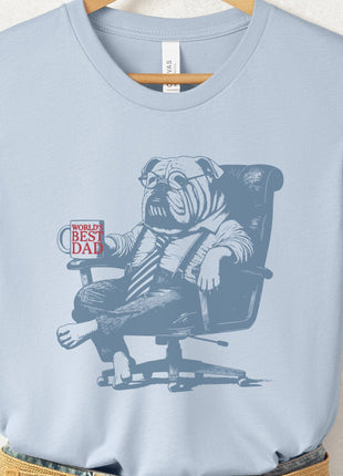 English Bulldog World's Best Dad Mug T-Shirt