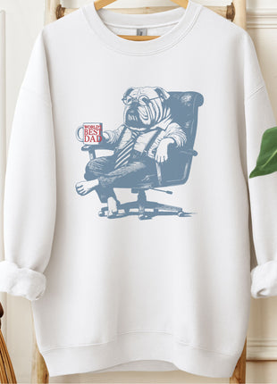 English Bulldog World's Best Dad Mug Sweatshirt