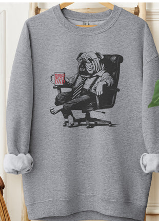 English Bulldog World's Best Dad Mug Sweatshirt