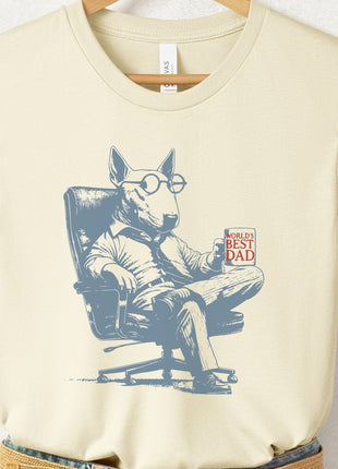 English Bull Terrier Bully World's Best Dad Mug T-Shirt
