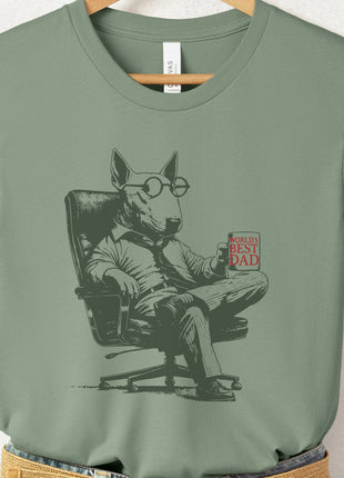 English Bull Terrier Bully World's Best Dad Mug T-Shirt