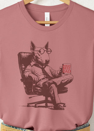 English Bull Terrier Bully World's Best Dad Mug T-Shirt