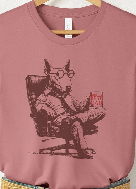 English Bull Terrier Bully World's Best Dad Mug T-Shirt