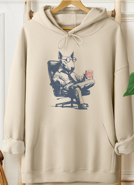 English Bull Terrier Bully World's Best Dad Mug Hoodie