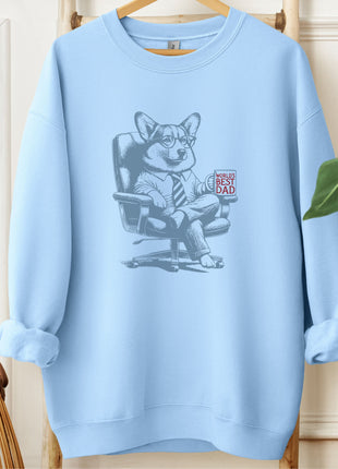 Corgi World's Best Dad Mug Sweatshirt