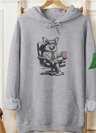Corgi World's Best Dad Mug Hoodie