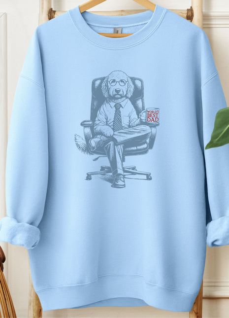 Doodle World's Best Dad Mug Sweatshirt