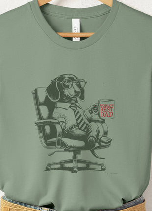 Dachshund Weenie Doxie World's Best Dad Mug T-Shirt