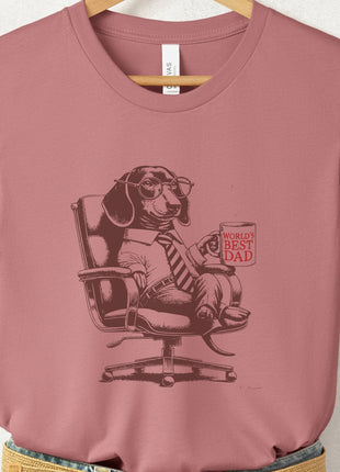 Dachshund Weenie Doxie World's Best Dad Mug T-Shirt