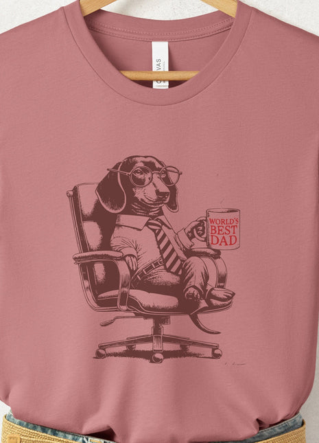 Dachshund Weenie Doxie World's Best Dad Mug T-Shirt