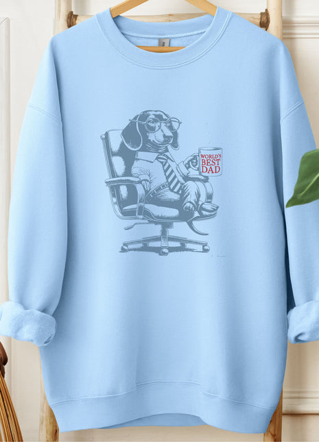 Dachshund Doxie Weenie World's Best Dad Mug Sweatshirt