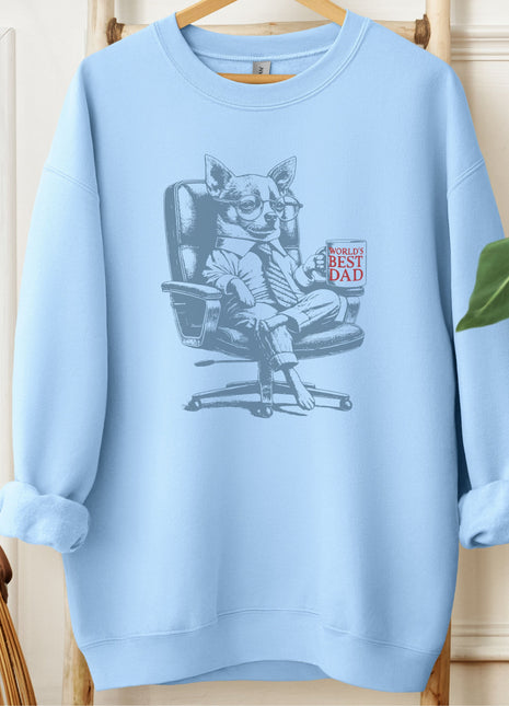 Chihuahua World's Best Dad Mug Sweatshirt