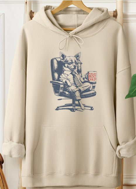 Chihuahua World's Best Dad Mug Hoodie