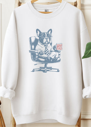 French Bulldog Frenchie World's Best Dad Mug Sweatshirt