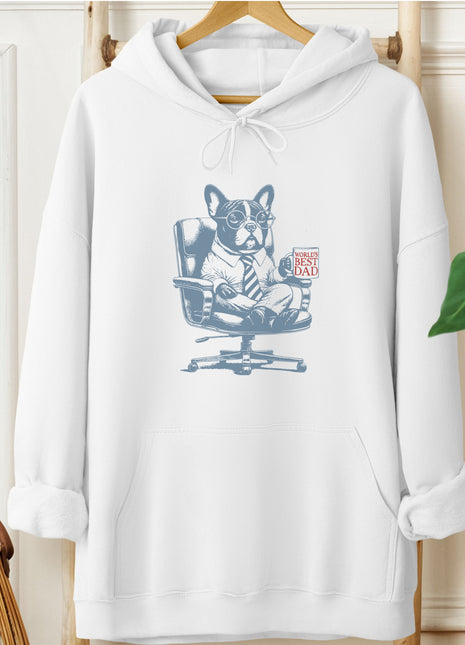 French Bulldog Frenchie World's Best Dad Mug Hoodie
