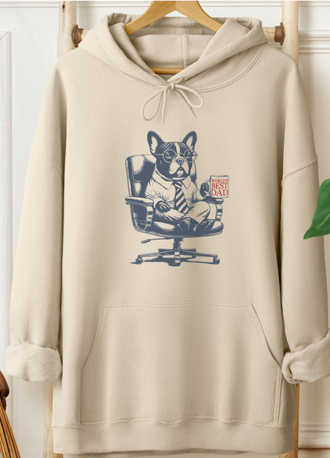 French Bulldog Frenchie World's Best Dad Mug Hoodie